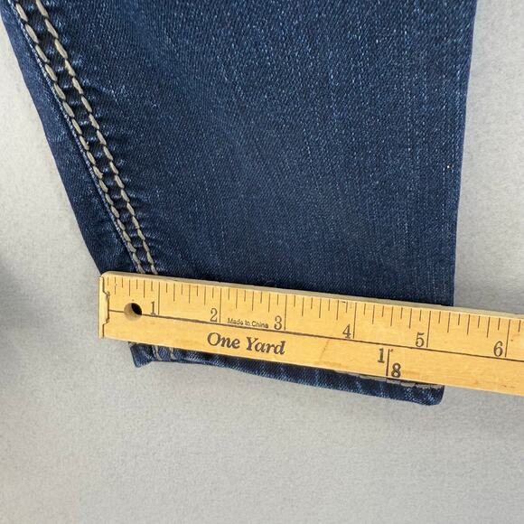 Silver Jeans Women's 29x29 (8) Dark Blue Suki Mid Super Skinny Preppy Normcore - Picture 16 of 16